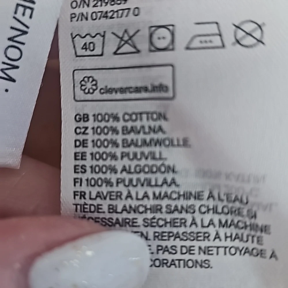 H&M golden rod Yellow button down longsleeve top - Picture 4 of 4